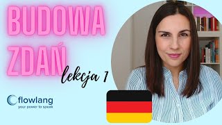 Budowa zdań w języku niemieckim SZYK PROSTY i PRZESTAWNY wytłumaczony od podstaw [upl. by Aliab]