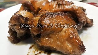 THE BEST CHICKEN ADOBO RECIPE SUPER EASY [upl. by Nywrad]