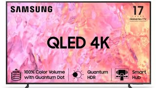 Samsung q60c qled tv review [upl. by Attaymik347]