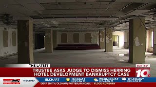 VIDEO Trustee asks judge to dismiss Herring Hotel Development bankruptcy case [upl. by Sualkin736]