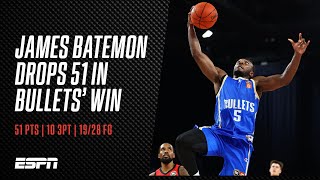 James Batemon drops first 50piece in the NBL since 2014  NBL [upl. by Hopper]