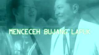 P Ramlee  Menceceh Bujang Lapok  Video Karaoke L  R [upl. by Magocsi983]