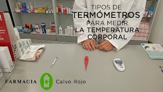 Tipos de termómetros para medir la temperatura corporal [upl. by Wittie485]