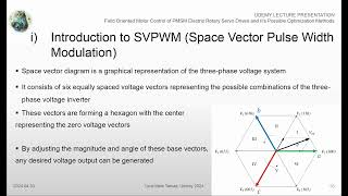 SVPWM Algorithm  Field Oriented Control [upl. by Anirok751]