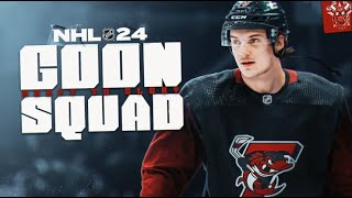 NHL 24  Draft To Glory GOON SQUAD RETURNS Episode 18 [upl. by Ynnob]