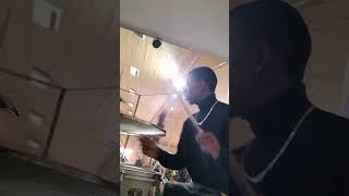 THIS DRUMMER IS SO GIFTED Mhlekazi Drum cover drums gospel shorts music worship youtube [upl. by Ynnattirb]