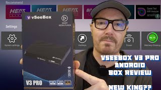 VeeSeeBox V3 Pro  King Of The Android TV Boxes [upl. by Peskoff]