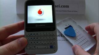 Vodafone 555 Alcatel OTV555 Unlock amp input  enter codeAVI [upl. by Sseb]