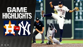 Yankees vs Astros Game Highlights 32824  MLB Highlights [upl. by Rudie832]