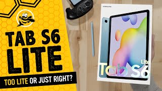 Samsung Galaxy Tab S6 Lite  Unboxing and First Impressions [upl. by Fabyola933]