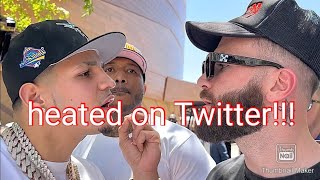 Caleb Plant and Edgar Berlanga exchange HEATED words on twitter [upl. by Nocaed]