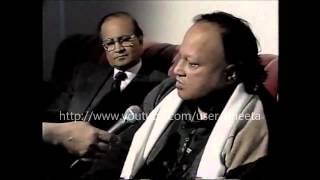 Interview  Nusrat Fateh Ali Khan [upl. by Eurd]