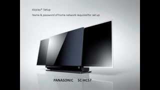 Airplay Setup  Panasonic SCHC57 [upl. by Barby]