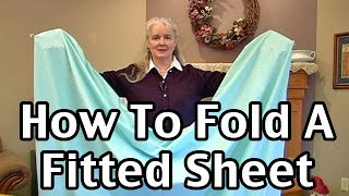 How to Fold A Fitted Sheet [upl. by Edrick]