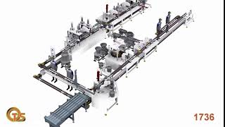 OTS Assembly complex pallet line solution [upl. by Lamont]