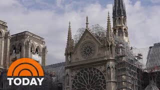 Peek inside Notre Dame Cathedral before the grand reopening [upl. by Lenaj]