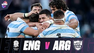 EXTENDED HIGHLIGHTS  England v Argentina  Autumn Nations Series [upl. by Sinclare633]