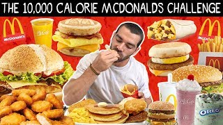 10000 Calorie McDonalds ONLY Challenge  Wicked Cheat Day 93 [upl. by Ettevahs874]