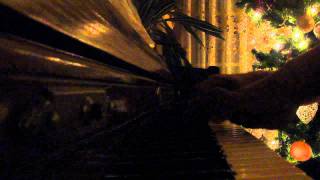 Day 1 Christmas 2011 Piano Silent Night  Mariah Carey Version [upl. by Innus]