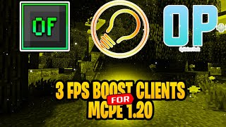 3 FPS BOOST CLIENTS FOR MCPE 120 [upl. by Ahtamas]