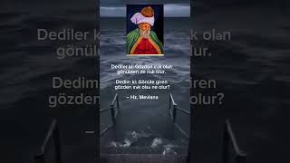 Mevlana mevlana anlamlıvideolar anlamlısözler menalisozler şiir sozler [upl. by Pisarik]