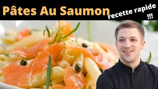 Comment faire des pâtes au saumon [upl. by Anait]