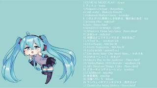 Hatsune Miku songs I listen while drawing  playlist [upl. by Ivon]