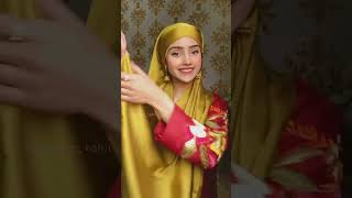 Stunning Wedding Hijab Tutorial [upl. by Luce]