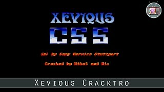 Xevious Cracktro by Copy Service Stuttgart 1987  Atari ST  1080p50fps [upl. by Eahsat]