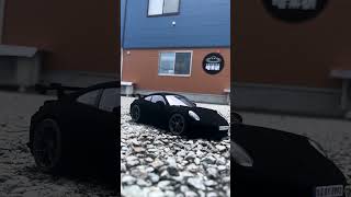 Porsche Toy Car made to be the worlds blackest porsche porsche911 musou caredit car [upl. by Clorinda903]