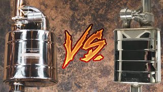 WHICH MUFFLER IS BEST FOR YOU Valvetronic Designs vs The Competition [upl. by Kcirednek]