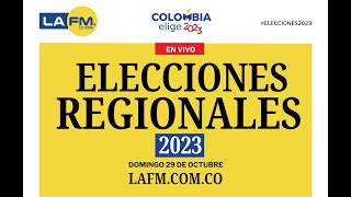 Elecciones regionales de Colombia 2023  EN VIVO [upl. by Barb]