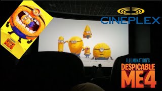 Opening Previews to Despicable Me 4 at AMC Theatres 2024 [upl. by Ainoloppa]