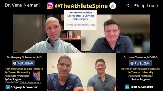 Return to Collision Sports  Cervical Spine  Guests Dr Gregory Schroeder and Dr Jose Canseco [upl. by Theressa]