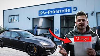 Unerwartete Probleme beim TÜV Darf der Panamera SO auf die Straße [upl. by Maryl]