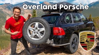 We Built a RAD Porsche Overland Tire Carrier [upl. by Norehc]