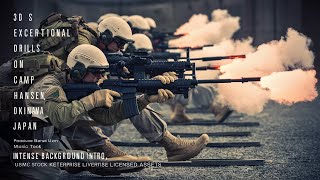 U S Marines conducted live fire training at 3d Recon Battalion 3d Marine Division [upl. by Esiouqrut]