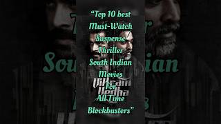 Top 10 Suspense Thriller Movies in Hindi South Movies in Hindi [upl. by Hairas483]