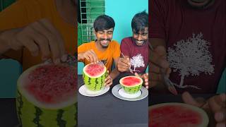 One of the twin brother cheated on the elder brothers with watermelon 😂🤣 shorts funny [upl. by Merl]