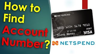 How to find Netspend Account Number and Routing Number [upl. by Argyle]