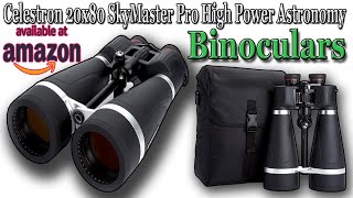 Celestron 20x80 SkyMaster Pro High Power Astronomy Binoculars [upl. by Eahcim]