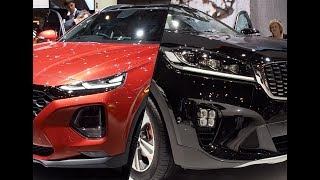 2018 Hyundai Santa Fe vs 2018 Kia Sorento [upl. by Mechling]