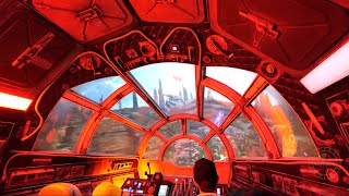 Millennium Falcon Smugglers Run 2023 Ride POV Experience in 4K  Walt Disney World Florida [upl. by Octave]