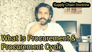 What is Procurement  What Is Procurement Cycle  UrduHindiSCM [upl. by Cogswell]