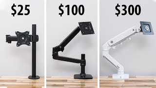 25 vs 300 Monitor Arm  What Stands Do I Recommend [upl. by Schatz]