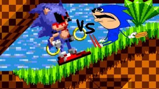 Sonicexe vs Shin Sonic round 2 [upl. by Cirdes61]