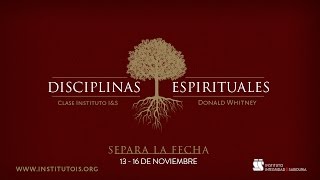 Disciplinas Espirituales  Promoción [upl. by Nrublim23]