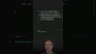 Easy Random Number Generation Between 110 java shorts coding airhacks [upl. by Lohse216]