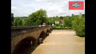 HochwasserReport Neckartailfingen [upl. by Inirt]