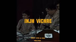 INJH VICHRE  Nusrat Fateh Ali Khan  Synth Remix [upl. by Cleave208]